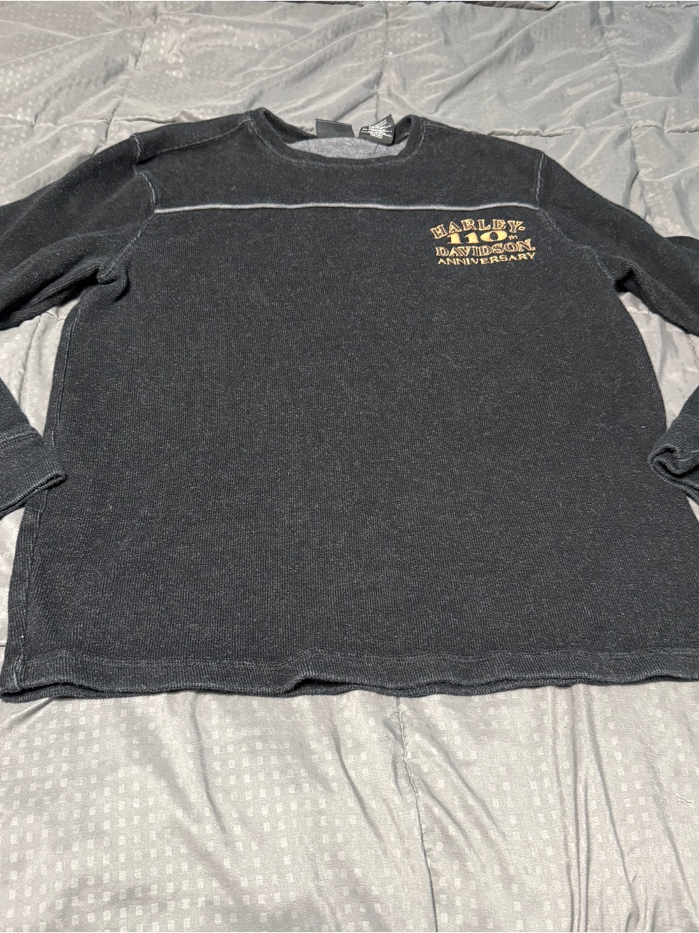 Harley-Davidson Men's 110th Anniversary Sweatshirt Size Medium 100% Cotton